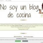 No soy un blog de cocina