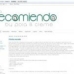 Recomiendo by Pola &amp; Cleme