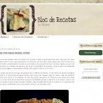 Bloc de recetas