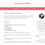 Recetas – Dulces 4 de Mayo