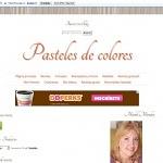 Pasteles de colores