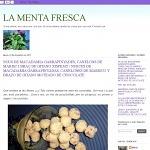 La menta fresca